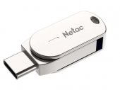 Флэш-накопитель 32GB USB 3.0 + TypeC Netac U785C