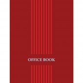 Блокнот "Office book", А4, 80 листов, клетка,на спирали, обложка ВД-лак, ассорти