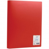 Папка с боковым зажимом «OfficeSpace», 14 мм, 450 мкм, красная