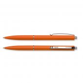 Ручка шариковая автоматическая Schneider "К15", синий стержень, корпус оранжевый