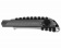 Нож канцелярский 18 мм BRAUBERG "Metallic", роликовый фиксатор, резиновые вставки, металл