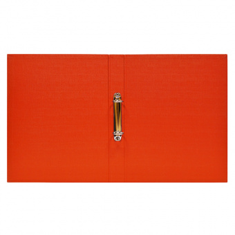 Папка-регистратор на 2 кольца «Century» А4 с покрытием из ПВХ/ПВХ, 35 мм, оранжевая