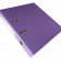 Папка-регистратор А4 75мм фиолетовая COLORBOX с металлической окантовкой, ПВХ, ЭКО  (разобранная)