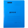 Скоросшиватель картонный OfficeSpace «Дело», синий, мелованный картон, 300 г/м², до 200 л.