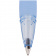 Ручка шариковая ErichKrause R-301 Stick&Grip Spring 0.7, цвет чернил синий