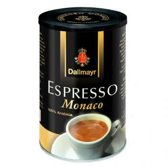 Кофе молотый DALLMAYR «Espresso Monaco», натуральный, 200 г, жестяная банка