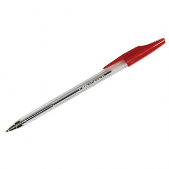 Ручка шариковая OfficeSpace, 0,7 мм, стержень красный