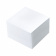 Блок для записей проклеенный СТАММ, куб 9 × 9 × 5 см, белый