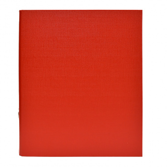Папка-регистратор на 4 кольца «Century» А4 с покрытием из ПВХ/ПВХ, 35 мм, красная (РАСПРОДАЖА)