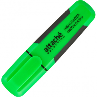 Маркер текстовыделитель Attache Selection Neon Dash 1-5мм зеленый 