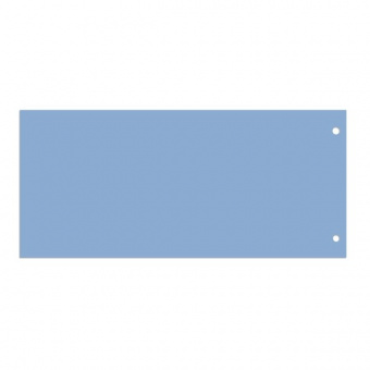 Разделители листов, картонные, комплект 100 шт., 240х105 мм, синие
