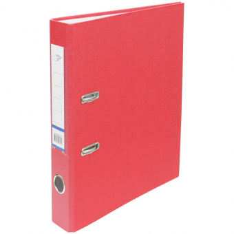 Папка-регистратор OfficeSpace, с покрытием из ПВХ, 50 мм, красная
