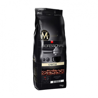 Кофе в зернах MELNA «Professional Crema», 1000 г, полимерная упаковка, с клапаном