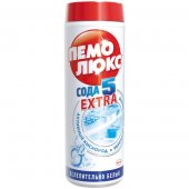 Чистящее средство ПЕМОЛЮКС «Сода 5 Extra. Ослепительно белый», 480 г.
