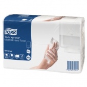 Полотенца бумажные листовые «TORK», Z сложения, 190л., белые
