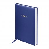 Ежедневник датированный 2023г., A5, 176л., балакрон, OfficeSpace "Ariane",синий