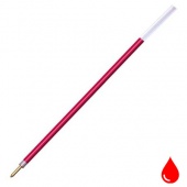 Стержень для шариковых ручек СТАММ, 135 мм, 1мм, красный
