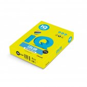 Бумага IQ COLOR, цветная, А4, 80 г/м², 500 л., желтый неон