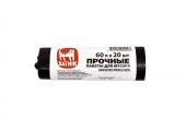 Мешки для мусора «Хатник», 60 л., рулон, 20 шт., черные