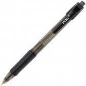 Ручка автоматическая 0,7мм INDEX прозрачный корпус, черные масляные чернила