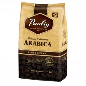 Кофе в зернах PAULIG «Арабика», натуральный, жареный, 1000 г, вакуумная упаковка