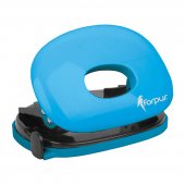 Дырокол Forpus на 20 листов, пластиковый, голубой