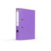 Папка-регистратор YesЛи, А4, с покрытием из ПВХ/ЭКО, 75 мм, фиолетовая
