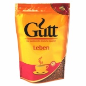 Кофе растворимый GUTT «Leben», сублимированный, 100 г, мягкая упаковка