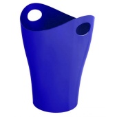 Корзина для мусора «ЛОТОС», цельная, 8 литров, синяя