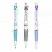 Карандаш механический Deli 0,7мм ассорти грип, с ластиком, белый корпус