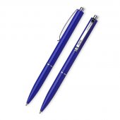 Ручка шариковая Schneider K15, стержень синий, 0.7 мм, корпус синий