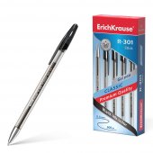 Ручка гелевая ErichKrause R-301 Gel Stick Classic 0.5, цвет чернил черный