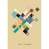 Ежедневник полудатированный «Офисный стиль. Коллаж», А5, 192 л, матовая ламинация