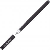 Ручка гелевая Attache "Velvet", 0,5 мм, стержень черный, корпус серый