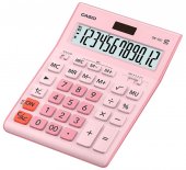 Калькулятор настольный Casio GR-12, 12 разрядов, розовый