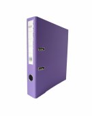 Папка-регистратор А4 50мм фиолетовая COLORBOX с металлической окантовкой, ПВХ, ЭКО