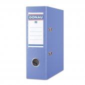 Папка-регистратор «Donau», А5, с покрытием из ПВХ/ЭКО, 75 мм, светло-синяя
