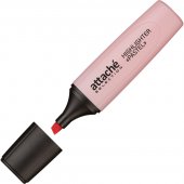 Текстовыделитель Attache Selection "Pastel", скошенный наконечник, 1-5 мм, розовый