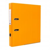 Папка-регистратор А4 ПВХ Эко, 50мм, оранжевый