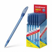 Ручка шариковая ErichKrause Neo® Stick Original 0.7, Super Glide Technology, цвет чернил синий