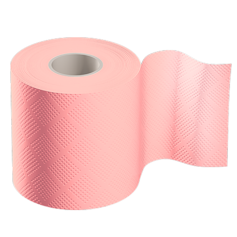 Туалетная бумага. Французская туалетная бумага. Разноцветная туалетная бумага. Розовая бумага в рулоне.