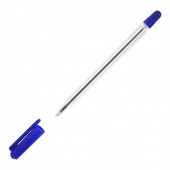 Ручка шариковая масляная СТАММ «111», 0,7 мм, стержень синий