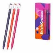 Ручка шариковая ErichKrause Slim Stick Caribbean Sunset 0.7, цвет чернил синий
