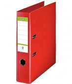 Папка-регистратор, А4, с покрытием из ПВХ/ЭКО, 75 мм, красная