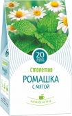 Напиток чайный ТМ Столетов "Ромашка-МЯТА", 20пак 