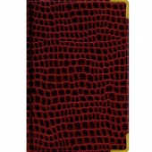 Ежедневник недатированный «Iguana», А5, искусственная кожа, 152 л, бордо