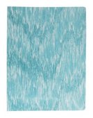 Папка на резинке Бюрократ Melange MLPR07AZURE A4 пластик кор.30мм 0,7мм, бирюзовый