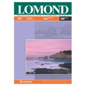 Фотобумага Lomond, А4, матовая, двухсторонняя, 170 г/м², 100 листов
