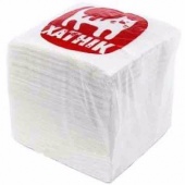 Бумажные салфетки «Хатник», 100 шт., белые