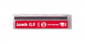 Грифель 0,5 мм 2В для механических карандашей ICO